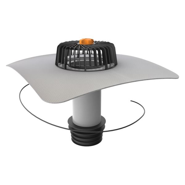 TWE SAN 125 PVC ALKORPLAN ANTRACIT