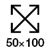 Rozměr 50x100 mm